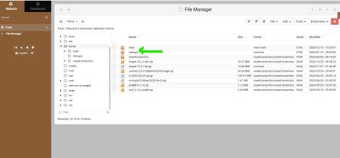 Step 6 - Click on nrbkups